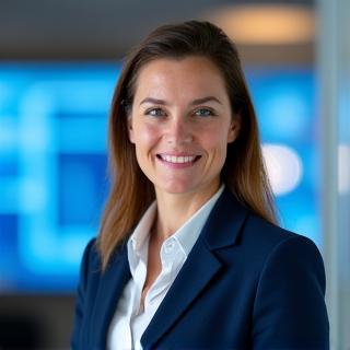 Portrait von Dr. Anna Schmidt, Head of Market Analysis.